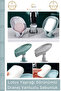 # Soap Dish with Suction Cup Silicone Bathroom Kitchen Sink Self-Draining Water-Repellent Solid Soap Dish with Drain - 1 Piece - 7