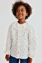 Desenli Muslin Bluz