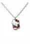 Hello Kitty Strawberry Figured Red Necklace – Cute Sanrio Jewelry with 60 cm Chain