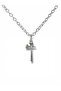 Skull Figured Axe Necklace – Zamak Plated Unisex Gothic Accessory with 60 cm Chain