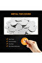 32mm 100PCS Metal Back Badge Button Pins Button Maker Blank Raw Material Pin Buttons Badges Supplies - 5