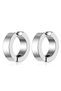 Men's Single Steel Hoop Earring (No Piercing)