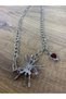 Gothic Spider Heart Necklace - 2