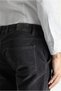 Regular Fit Standard Cut Lycra Velvet Trousers - 5