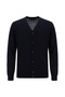 V-Neck Buttoned Embroidered Wool Knitwear Cardigan - 7