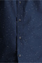 Long Sleeve Slim Fit Slim Fit Printed Cotton Button Collar Shirt - 5