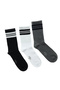 Set of 3 Long Men's Seamless Tennis Socks - 3