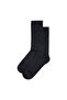 Single Plain Bamboo Blend Thin Socks - 2