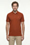 Polo Neck Slim Fit Embroidered 100% Cotton T-Shirt - 4