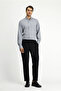 7 Drop Slim Fit Slim Fit Lycra Classic Fabric Trousers with Elastic Waist and Drawstring