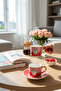 2-Piece Double Pink Sohoo Coffee Cup Set