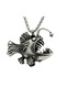 Silver Lantern Fish Niche Creative Trend Simple Fashion Pendant Chain Necklace Hip Hop Men and Women - 7