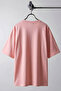 Men's Salmon Basic Plain Unprinted Oversize Salas T-Shirt - 6