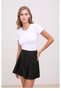Women's 3-Piece Crew Neck Short Sleeve Cotton Modal Stretch Undershirts - 3-Piece Advantage Pack - 5