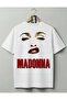 Unisex Cotton Premium Madonna Design T-Shirt