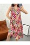 Women's Colorful Casual Dress - 2