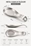 Stainless Steel Spoon Rest – Does Not Contaminate Countertops, Practical Kitchen Utensil Holder - 3