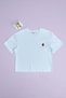 100% Cotton Strawberry Embroidered Girls' T-Shirt - 3