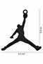 Legendary Basketball Slam Dunk Necklace - Black Color with Classic Chain - 3