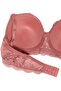 Women's Peach Pink Lace Unpadded Bra Set - 3