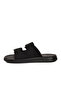 Black Suede Lightweight Slip-On Women's Slippers 513089 Z - 4