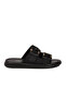 Black Suede Lightweight Slip-On Women's Slippers 513089 Z