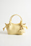 Minimal Knot Detailed Crossbody Wallet Mini Size Hand and Shoulder Bag with Accessories (Length 13 cm Width 23 cm) - 3