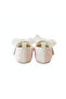 - Baby Anna Maria Soft Sole Shoes- Grey, White 0M to 18M - 5
