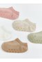 Alita City Farkıyla Lcw Baby Pink Baby Girl Booties Socks 5-Pack - 5