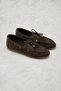 Women's Brown Lace-Up Loafer Casual Ballet Shoes - 5
