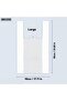 DREEITO Large Heavy-Duty Plastic Grocery Bags (55×45 cm) | Tear-Resistant, (100 Pcs) Reusable