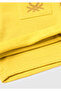 Boy's Yellow Back Pocket Logo Sweat Shorts - 3