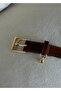 Taba, Charmli Stitched Belt (3.50 cm Buckle, 2.30 cm Leather Thickness) - 2