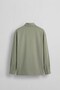 Men's Oversize Tencel Blended Long Sleeve Shirt Khaki Green - 2