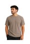 Hair Knit Jacquard Fabric 100% Cotton Men's T-Shirt 26015