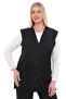 Women's Buttoned Pocketed V-Neck Casual Summer Combed Cotton Mother Vest