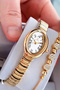 Premium Oval Case Women's Wristwatch Steel Band Japanese Movement Gift with Special Box Hmby2062C1 - 5