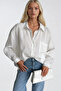Basic Oversize Shirt with Pocket Detail