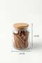 Glass Jars with Bamboo Lids 500 ml (6 Pieces) – Set of Storage Jars with Lids, 11X10 Cm, Spice Jar/Dry Food Jar - 2