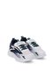 Error I Unisex Kids' Velcro White / Navy Blue Casual Sports Shoes - 2