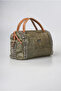 Women's Crossbody Handbag Daily Stylish Use Lightweight Modern Design Green-Camel 18068 - 5