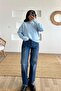 Blue Soft Touch Basic Sweater - 7