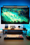 Touch Monitor Top Led Lighting Rgb Ambiance & 3 Colors Adjustable Light - 2