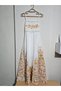 Women's Thin Straps Square Neck Floral Linen Above Knee Dress - 5