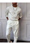 Two Thread Fakir Sleeve Oversize Top and Bottom Set - 4