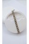 Square Plate and Dorica Knitted Adjustable Bracelet - 3