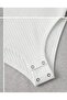 Body-Hugging Polo Neck Ribbed Lycra Premium Bodysuit [Summer Trend'26] - 5