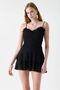 Women's Full Lycra Strap Mini Homecoming Dress - 3