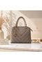 Women's / Mother's / Hand and Shoulder Bag / Adjustable Strap / Stylish Daily Bag / Embroidery Detail - 3