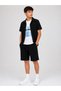 Ri̇o 62305-26 Boy's 3-Piece Set Short Sleeve Shirt T-Shirt Shorts Combination Summer Casual Set - 3